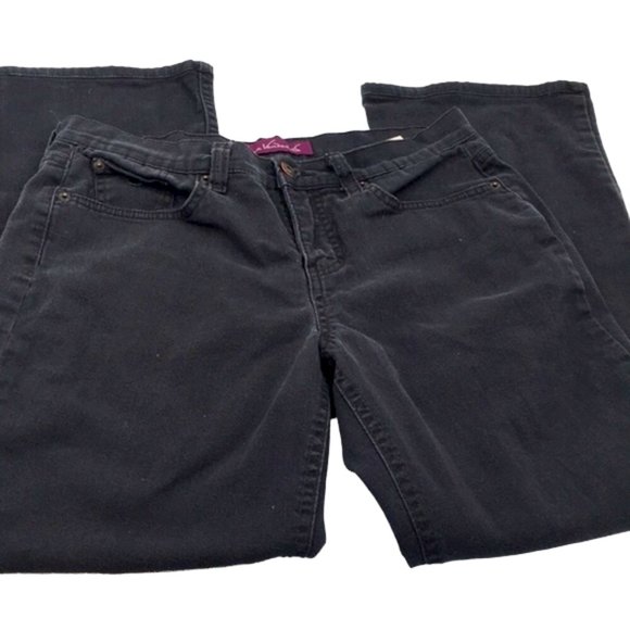Gloria Vanderbilt 👖 Black Jeans Size 8 - Picture 1 of 8